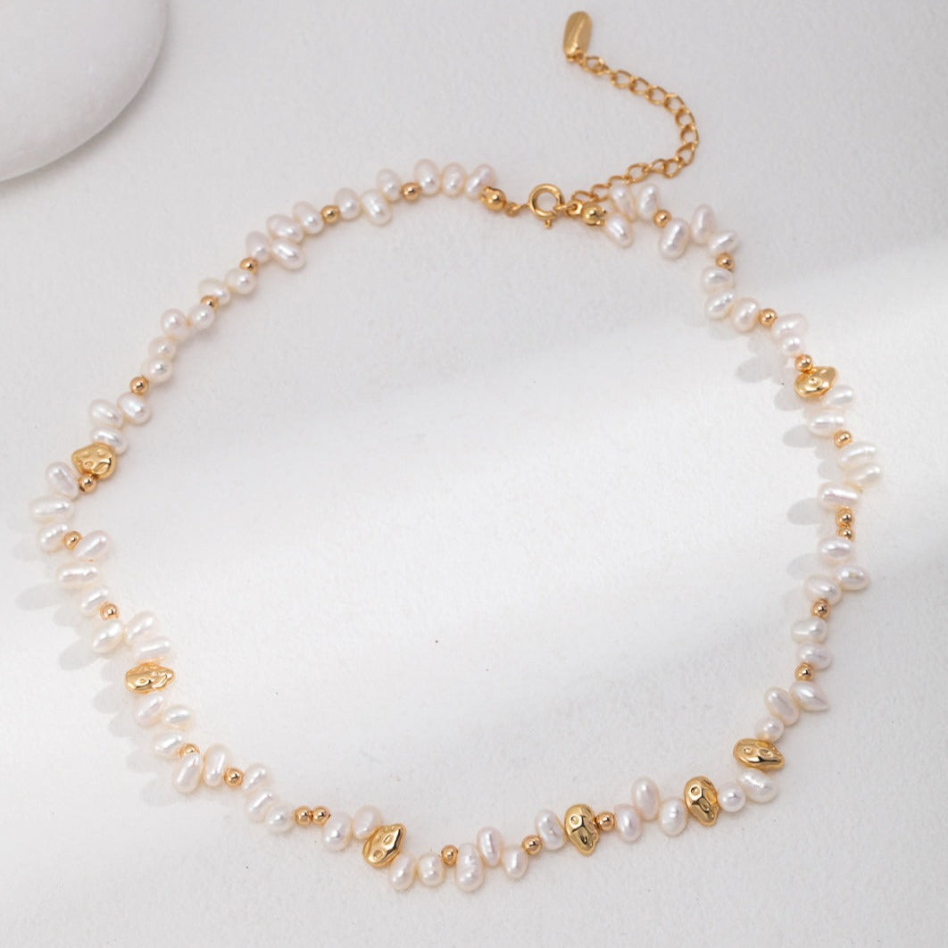 Seymours & Co. Sprig Pearl Necklace