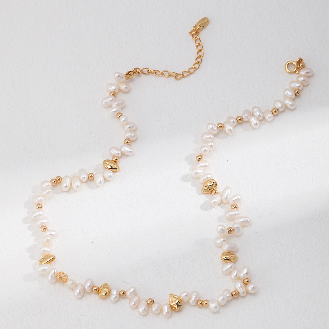 Seymours & Co. Sprig Pearl Necklace